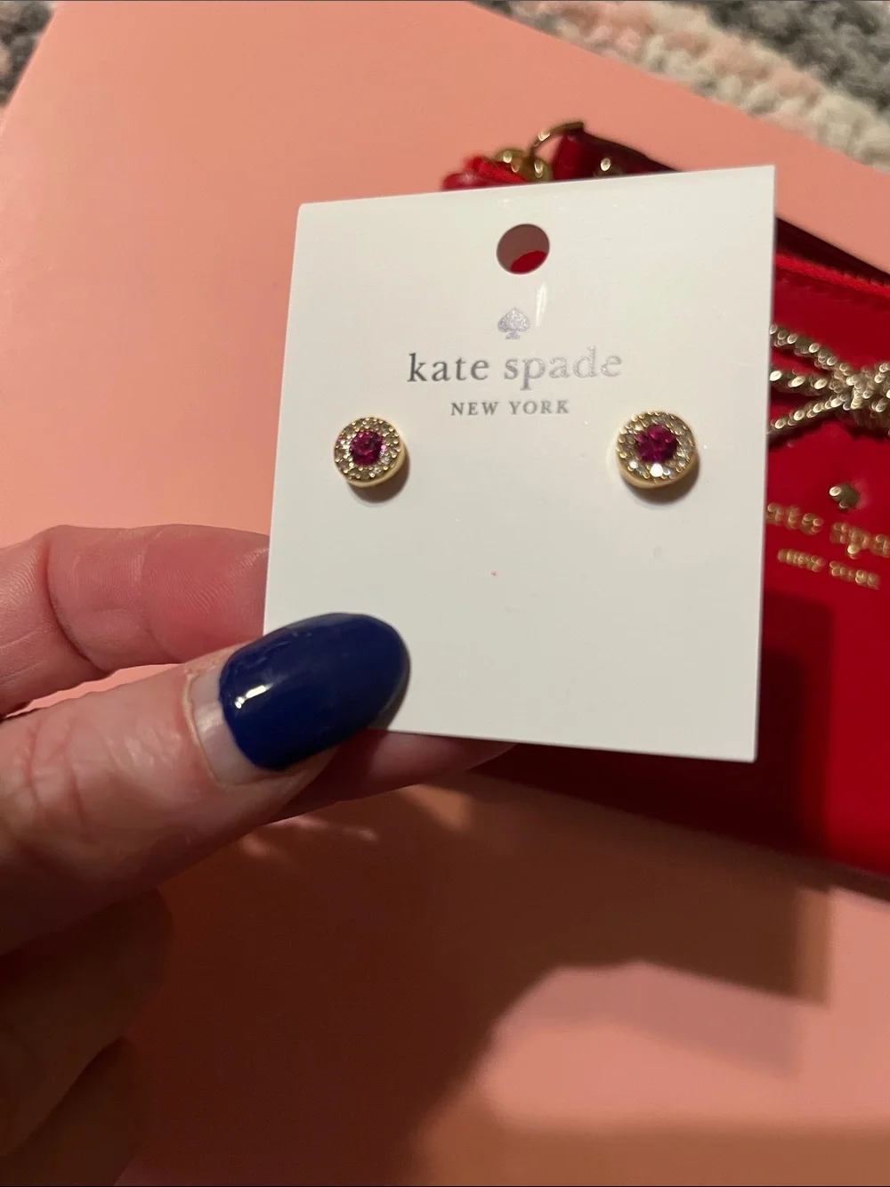 kate spade compact red